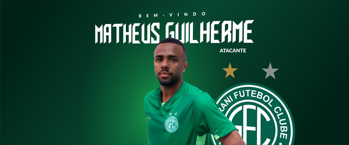 Guarani: Matheus Guilherme é oficializado como segundo reforço da janela de transferências
