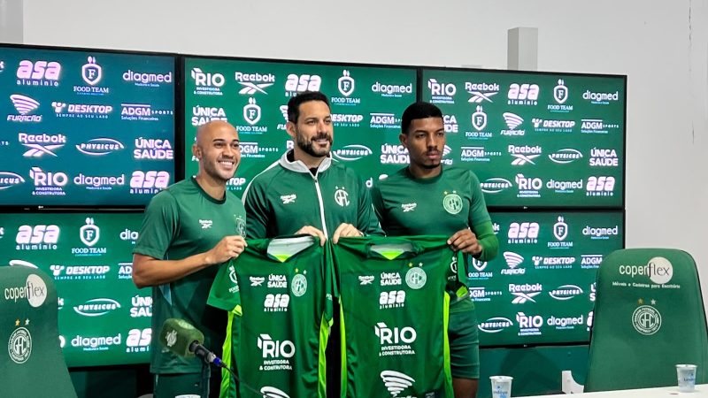 Guarani: Frontini apresenta Dudu e Luís Otávio, confirma Neto Costa e comenta pendências salariais