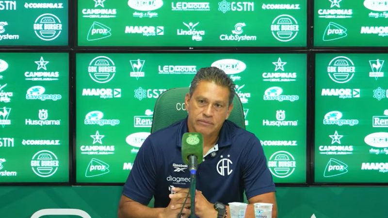 Guarani: Elio comemora fim da pressão, elogia reforços e explica mudanças após vitória