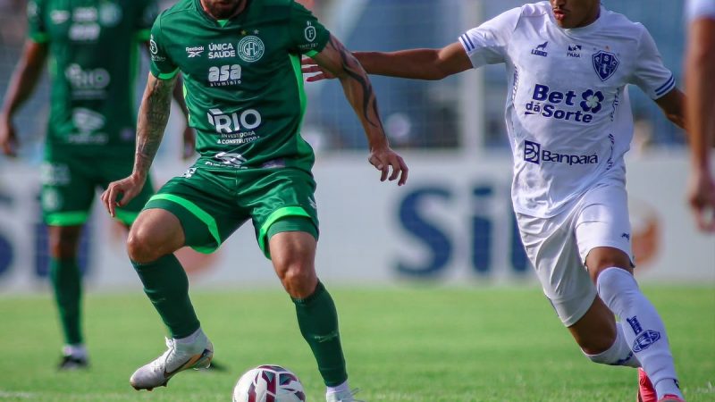 Paysandu 3×2 Guarani: Bugre abre 2 a 0, sofre virada em Belém e chega ao quarto jogo sem vencer