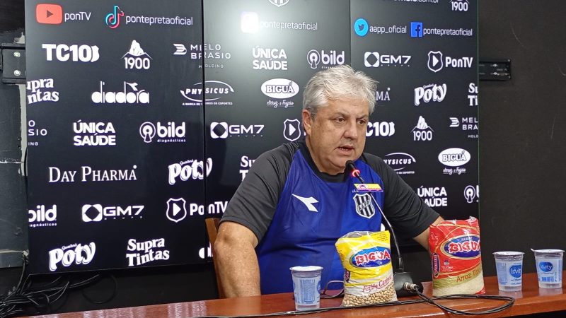Ponte Preta: Gilson Kleina é apresentado, cita “maior desafio da carreira” e promete reconstrução