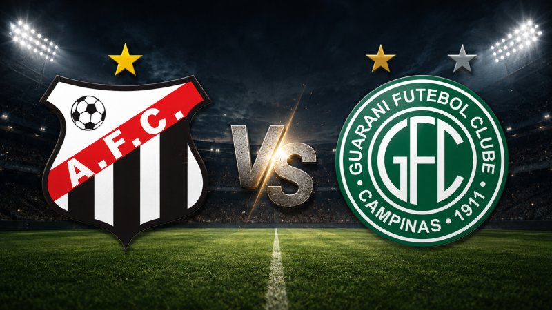Anápolis x Guarani: histórico, transmissão e escalações prováveis