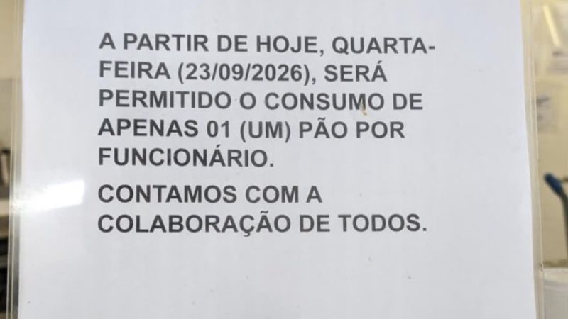 Ponte Preta: restrição de pães no café chama atenção em comunicado no refeitório e viraliza