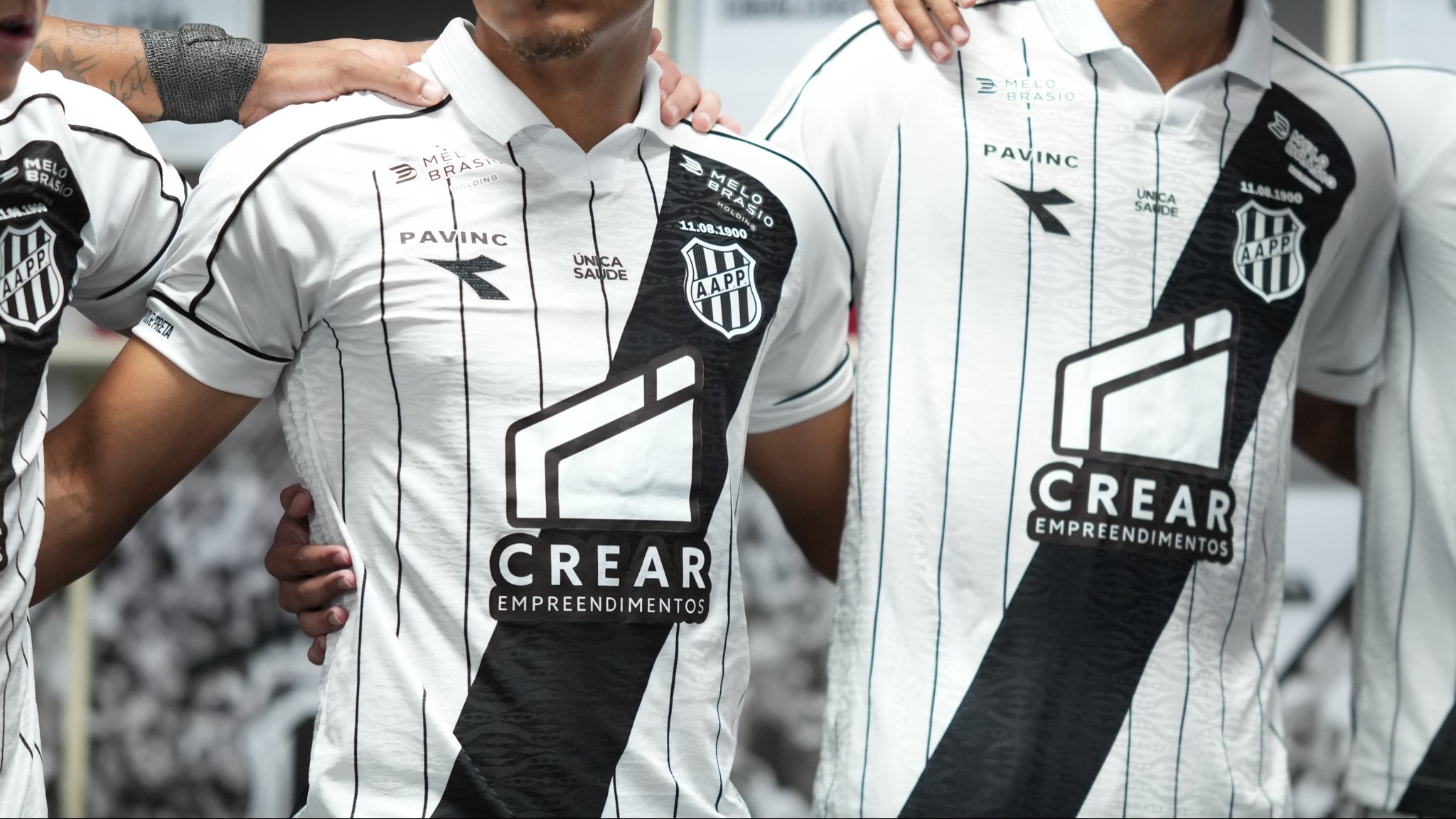 Ponte Preta: clube oficializa Crear Empreendimentos como nova patrocinadora master